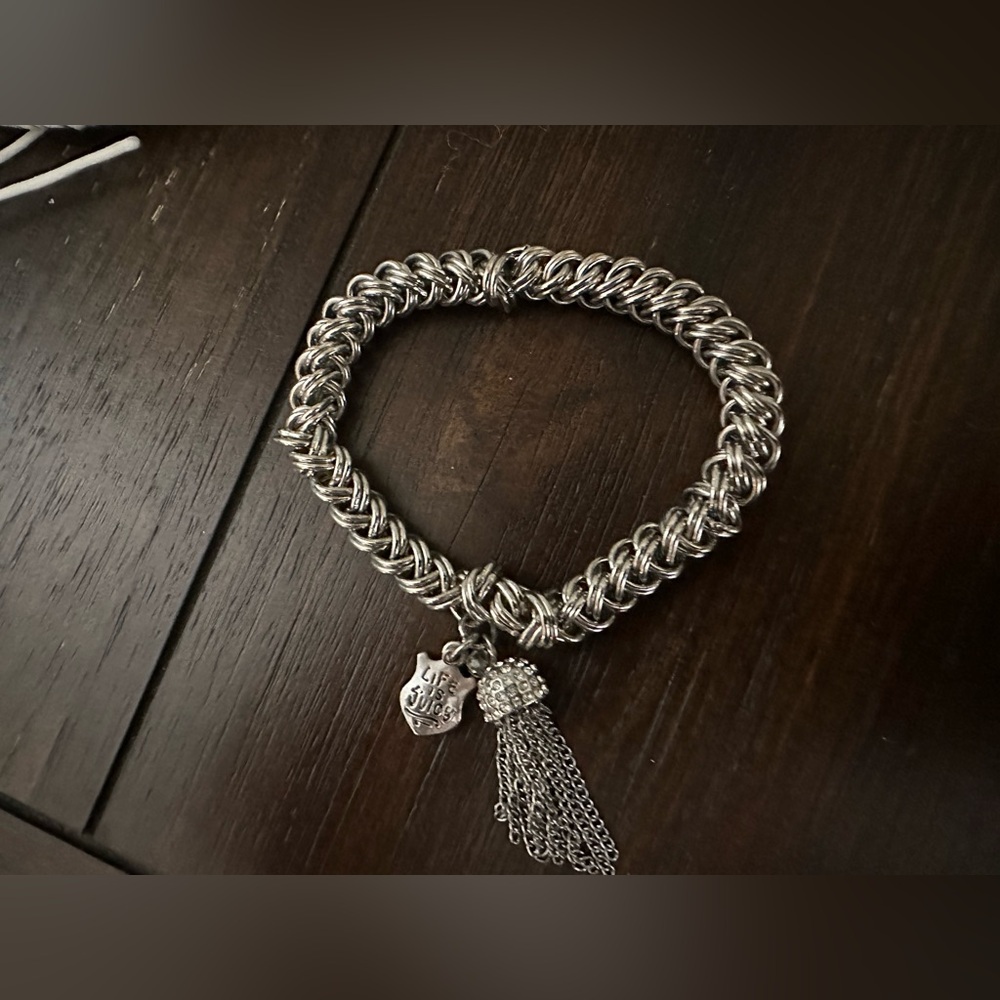 Vintage Juicy Couture House of Juicy Rope Bracelet